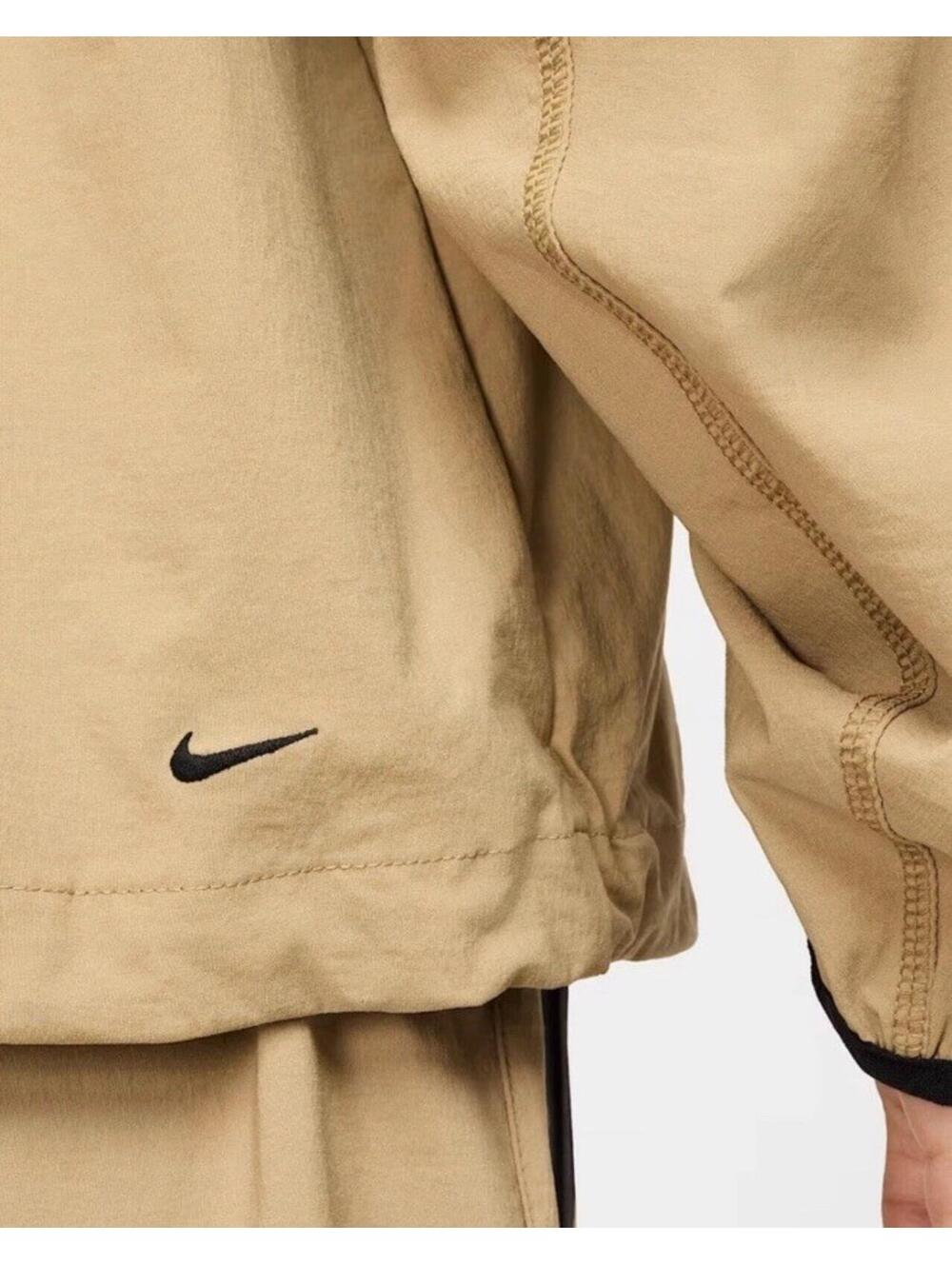 $145 Nike Tech Windrunner Woven Jacket Hoodie Parachute Beige HM7151-297 Men's M - Picture 10 of 10